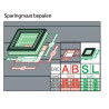DXG P2 11K (120x220) koepel vast glas